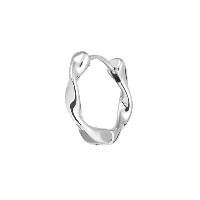 Orecchino a cerchio ritorto 1,9cm Marlù