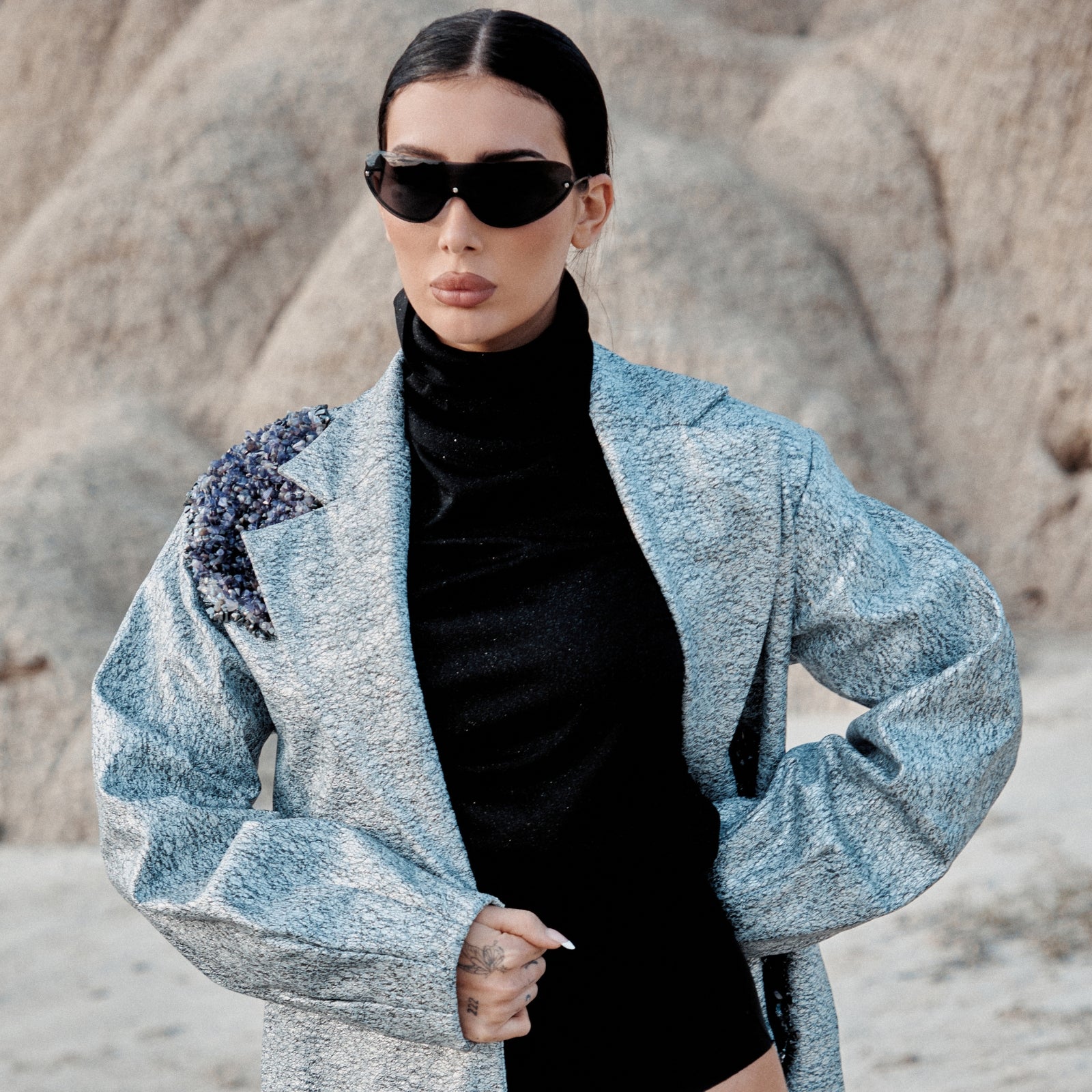 Mykonos Nero OS Sunglasses