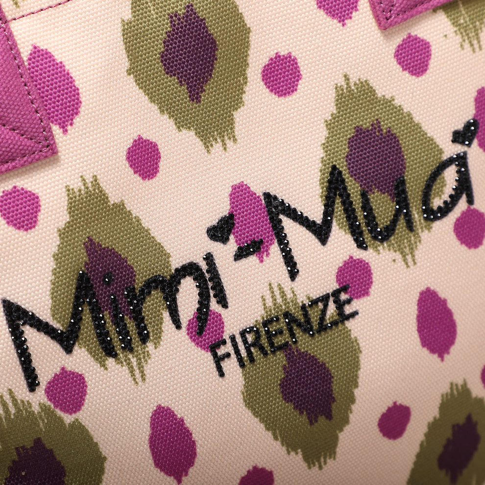 BORSA SHOPPER PICCOLA IN FANTASIA MIMI-MUA