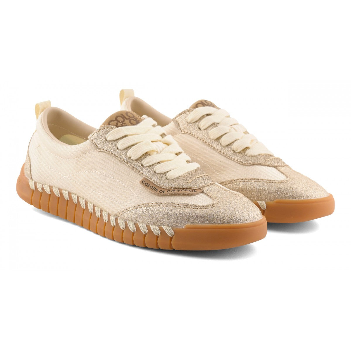 TAHOE
Sneaker tessuto e glitter Colors of California