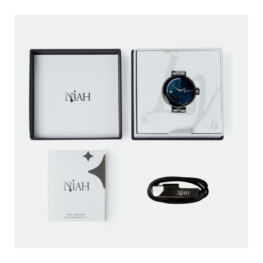 Smartwatch Lyra Maglia con Brillantini