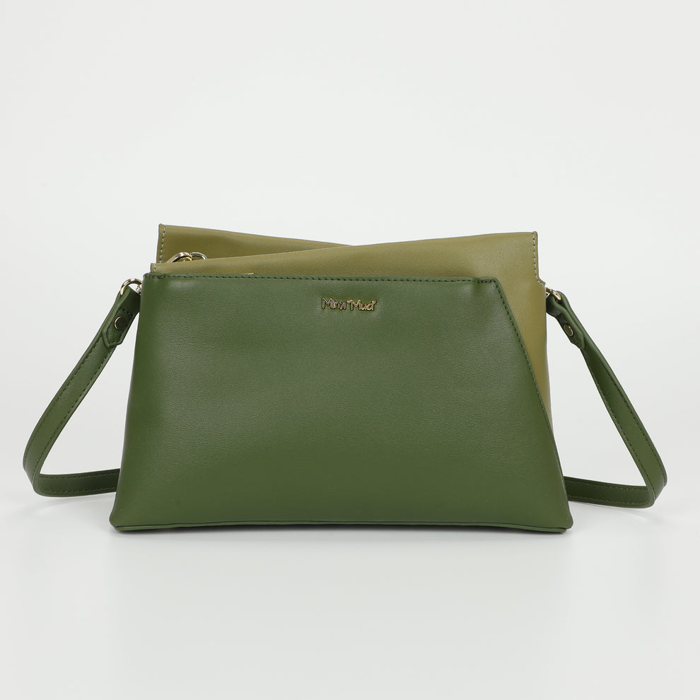 BORSA A TRACOLLA BICOLOR MIMI-MUA