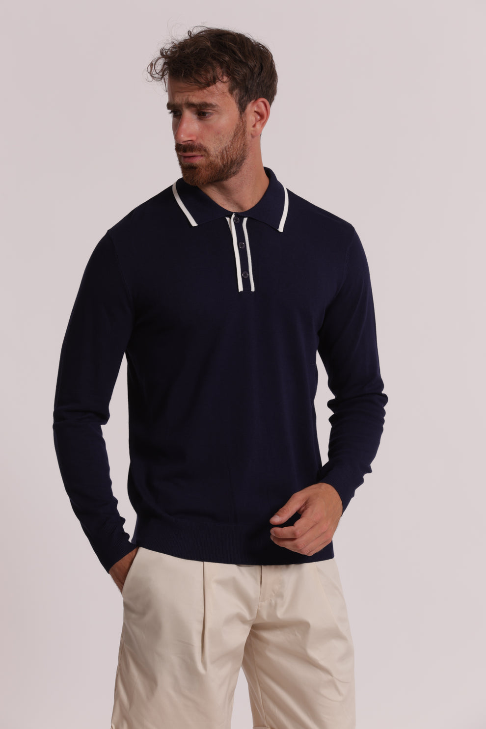 POLO IN MAGLIA IN VISCOSA 7x8