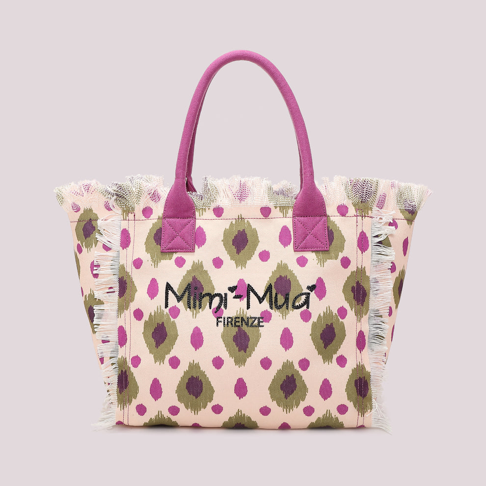 BORSA SHOPPER PICCOLA IN FANTASIA MIMI-MUA