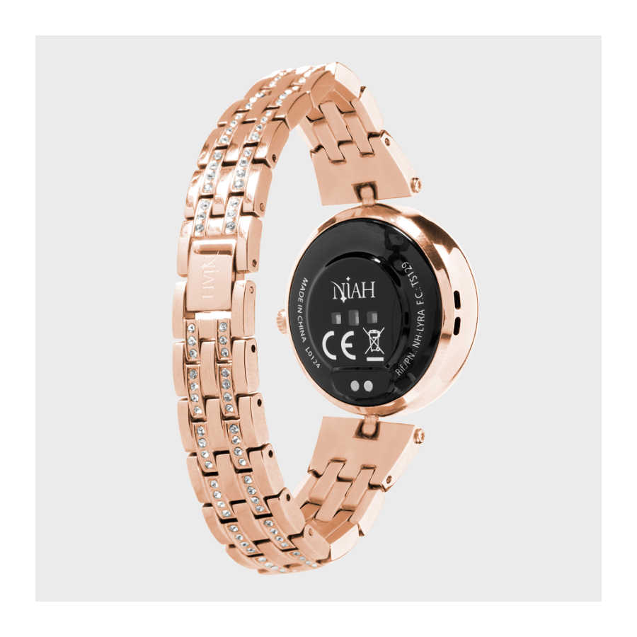 Smartwatch Lyra Maglia con Brillantini