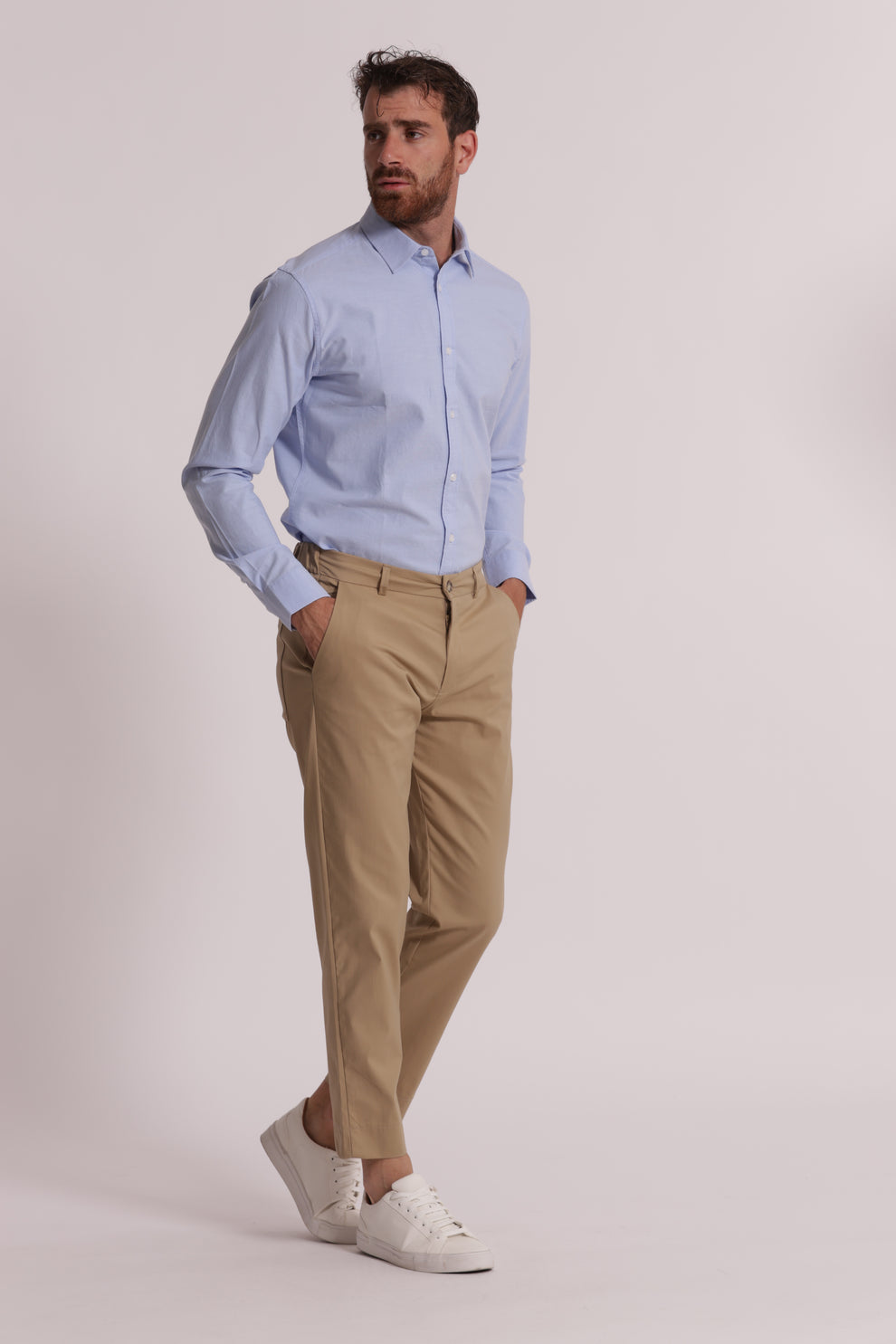 PANTALONI MISTO COTONE 7x8