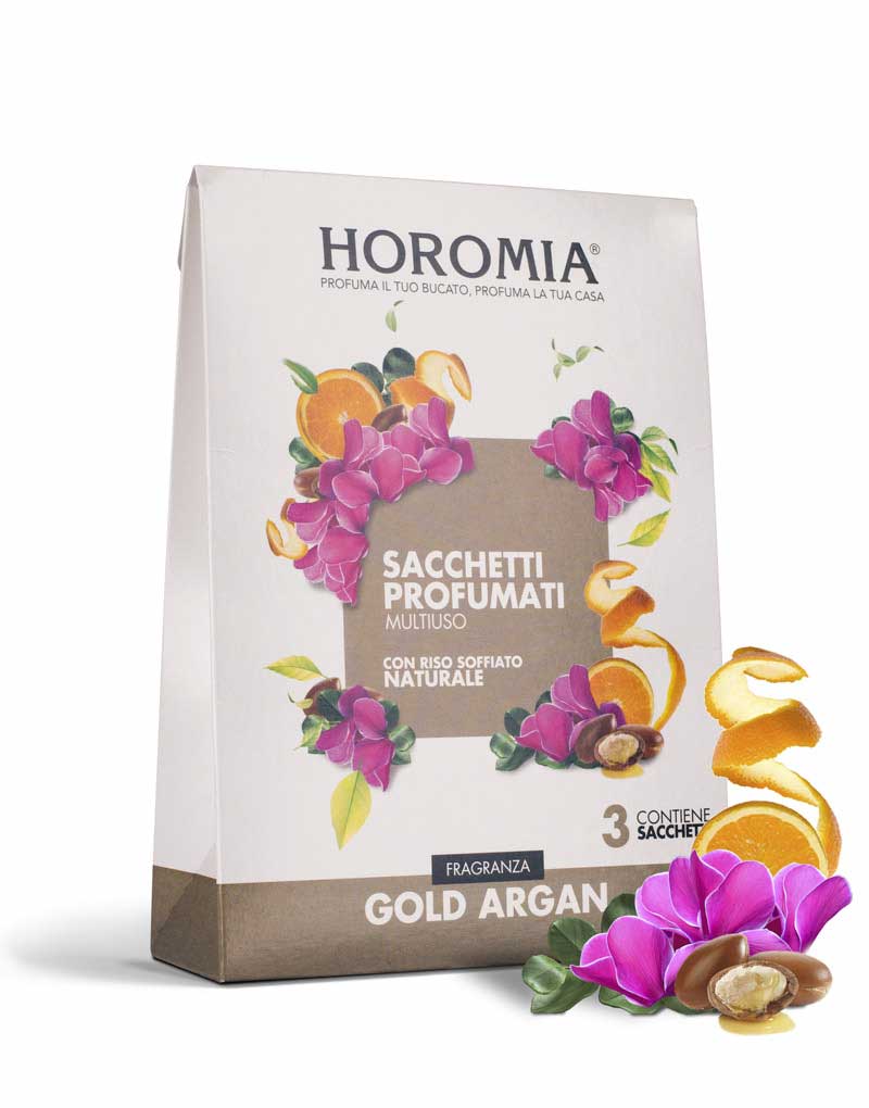 Sacchetti Profumati Multiuso Gold Argan