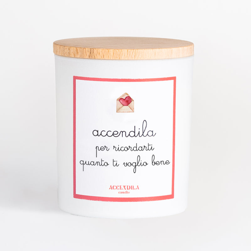 ACCENDILA "TI VOGLIO BENE" FIORI D'ARANCIO