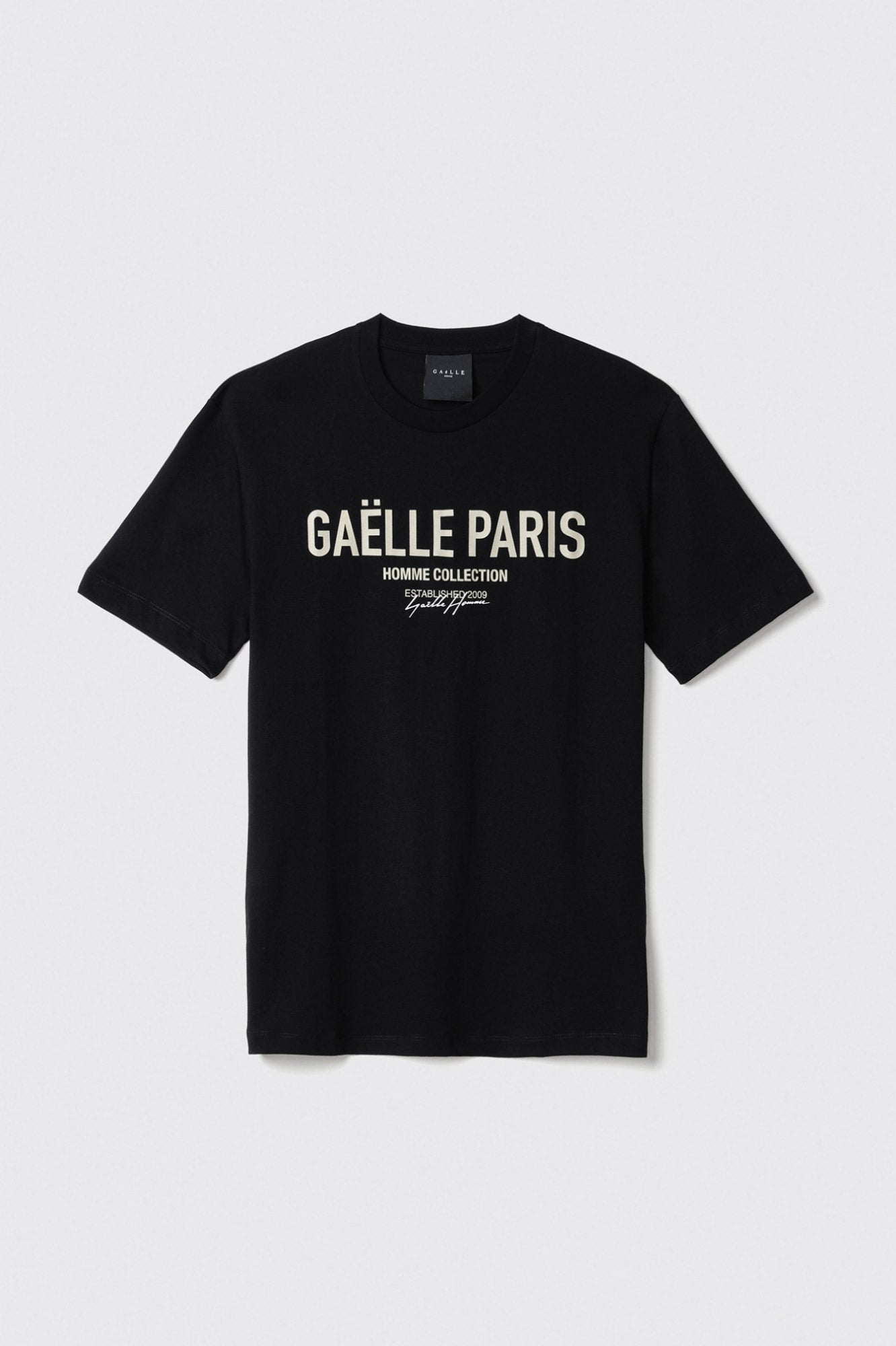 T-shirt in jersey girocollo con stampa Gaëlle Paris