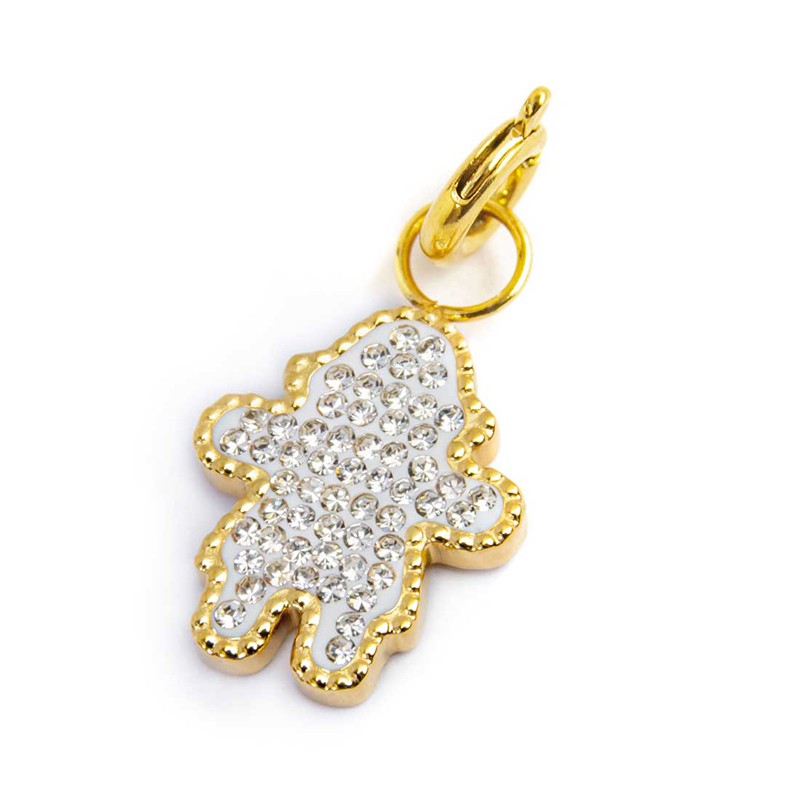 Charm bimba con cristalli MARLU'