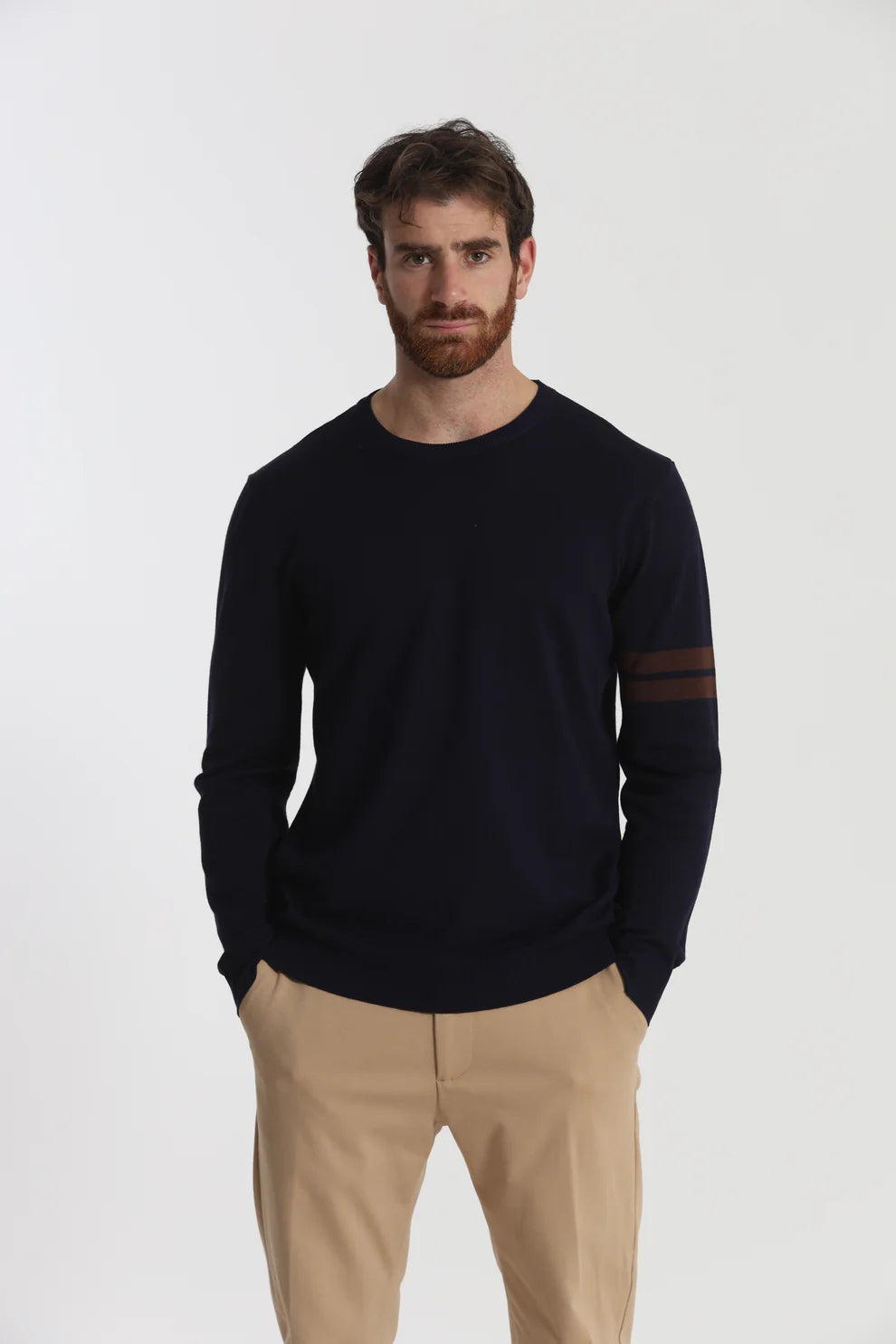 MAGLIA GIROCOLLO CON DETTAGLI 7x8