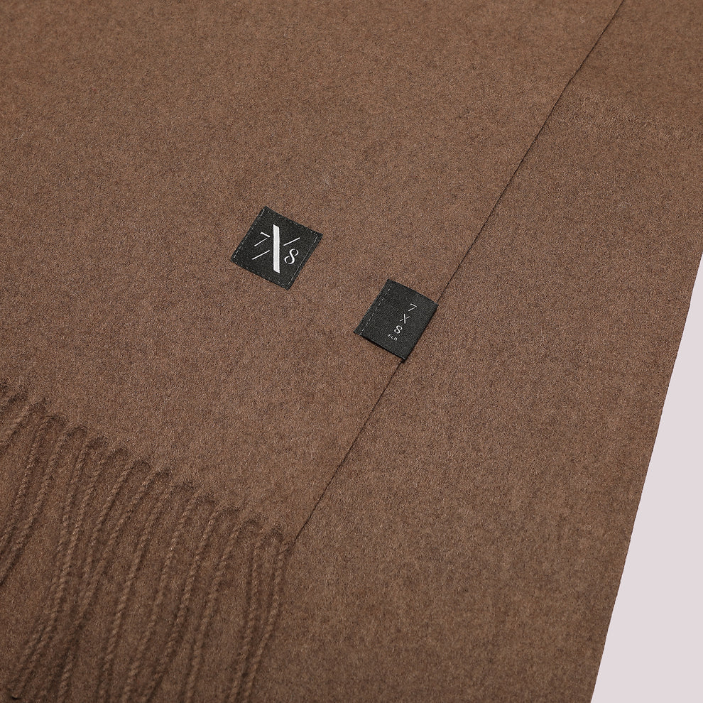 SCIARPA IN TINTA UNITA 7X8