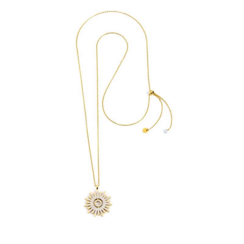 Collana pendente sole 30mm Marlù