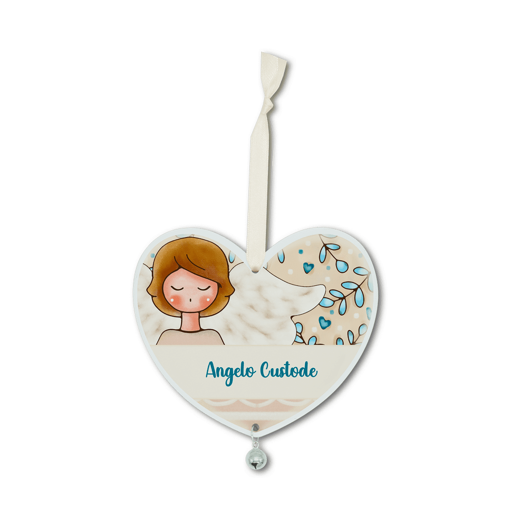 Cuore campanello – Angelo custode
