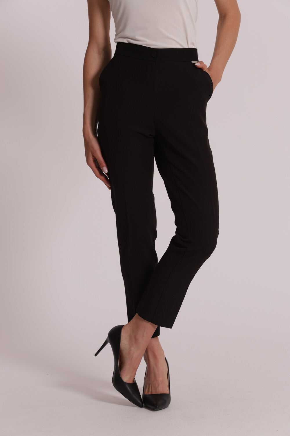 PANTALONI SIGARETTA CON ELASTICO DIETRO MIMI-MUA