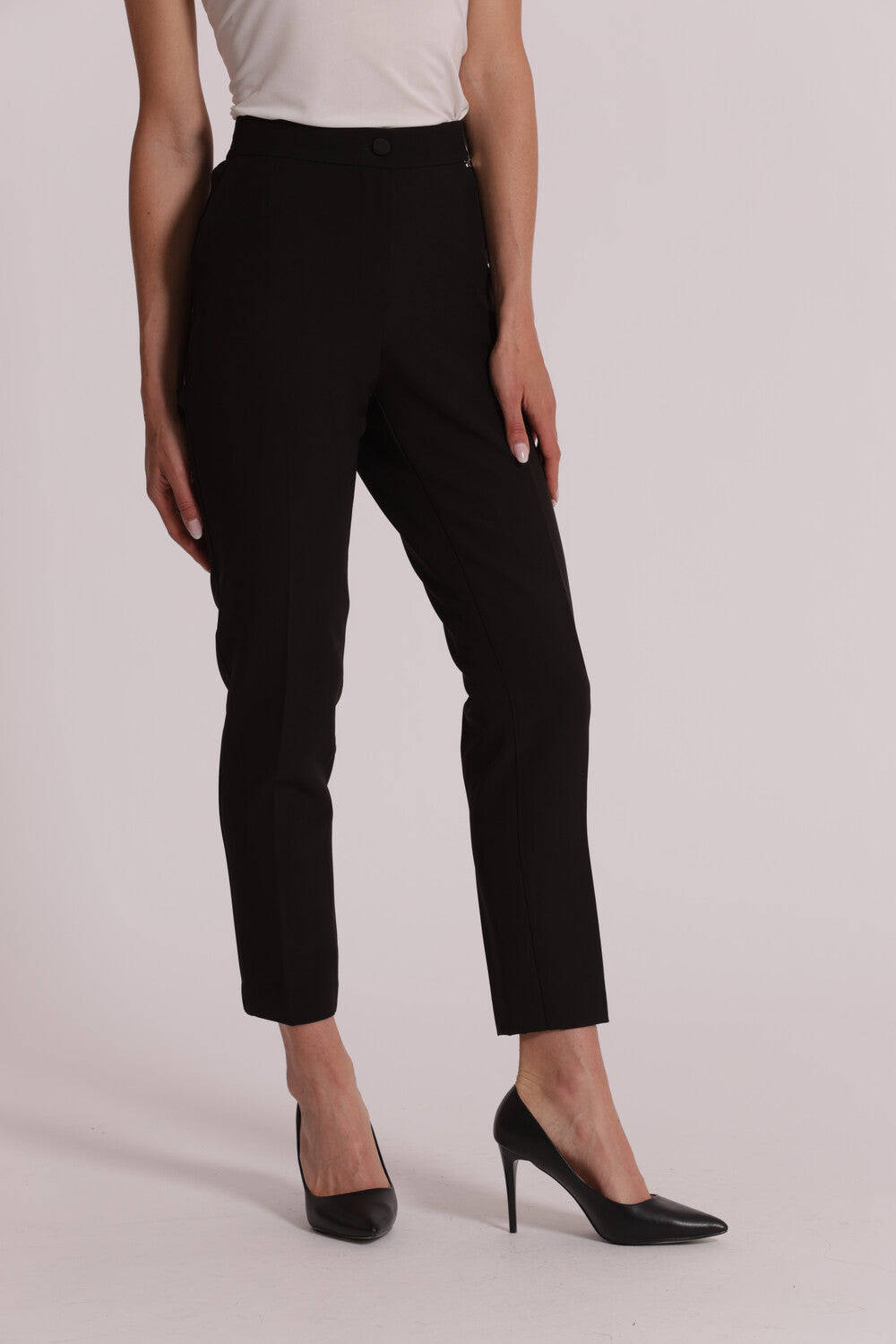 PANTALONI SIGARETTA CON ELASTICO DIETRO MIMI-MUA