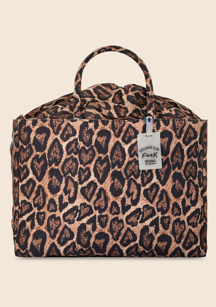Borsa Mare Canvas F**K