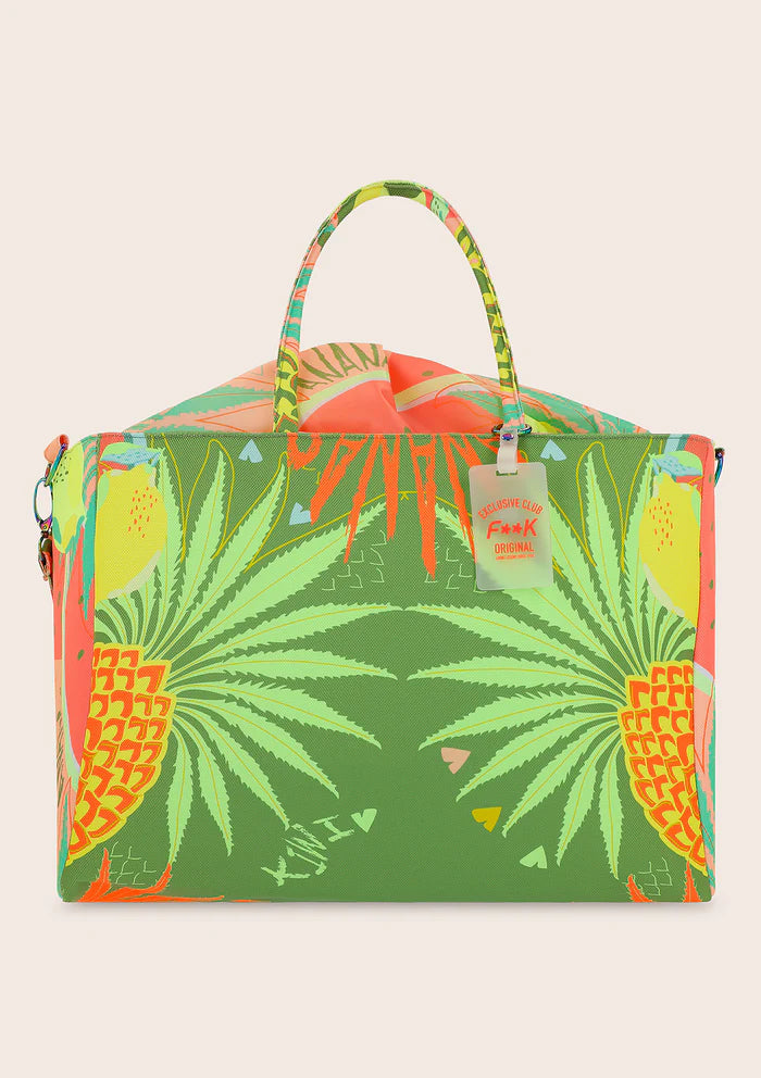 Borsa Mare Canvas F**K