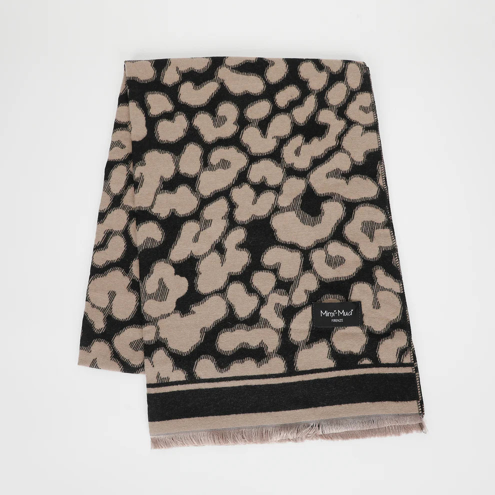 SCIARPA CON MOTIVO LEOPARDATO MIMI-MUA