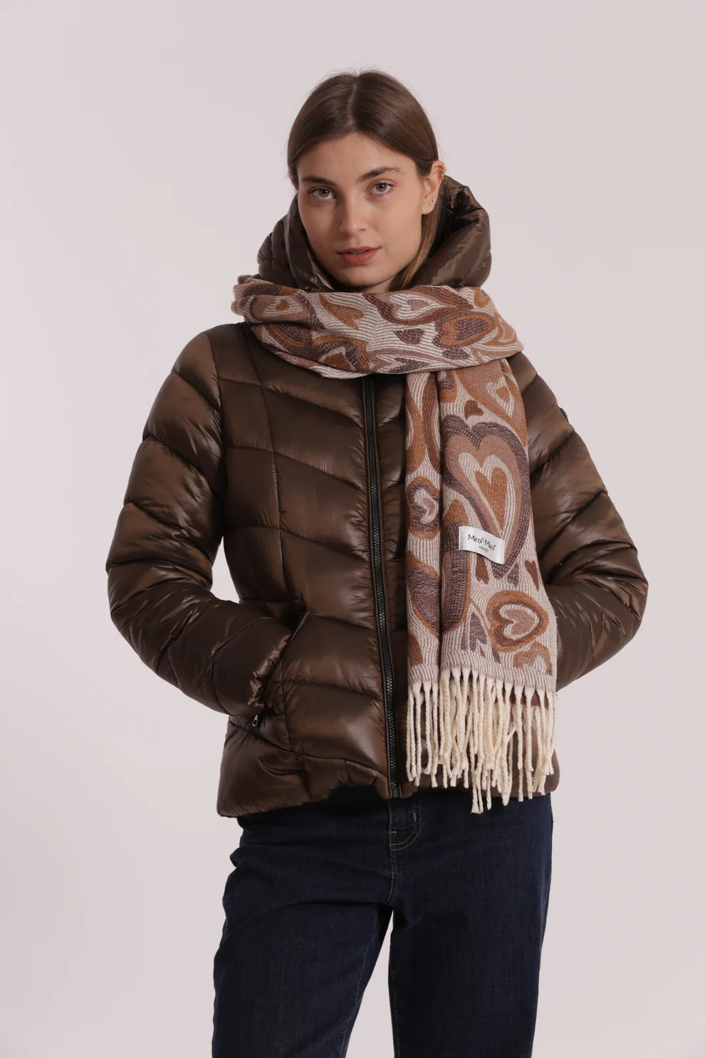 SCIARPA CON CUORI MIMI-MUA