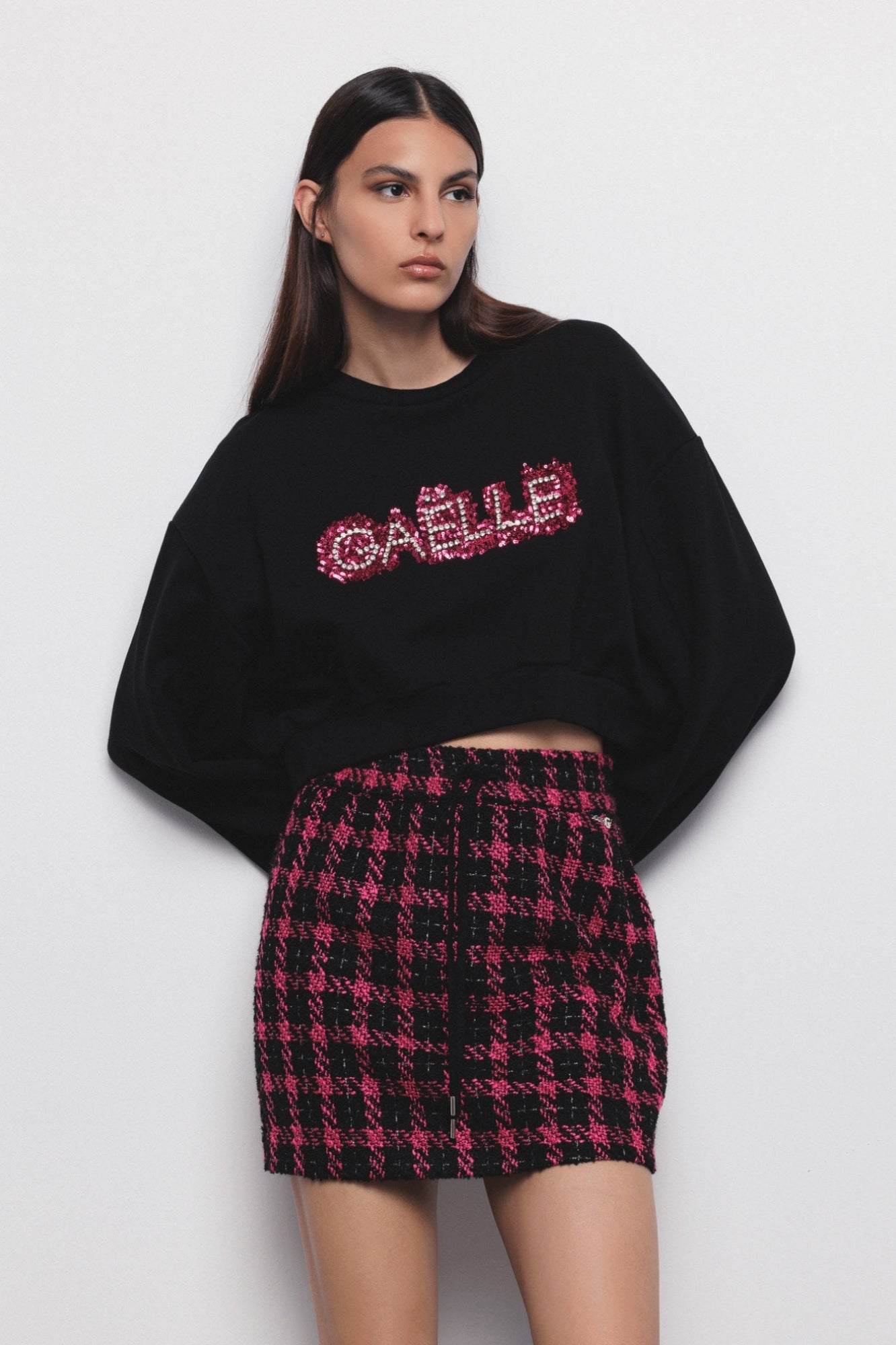 FELPA CROPPED GAELLE PARIS