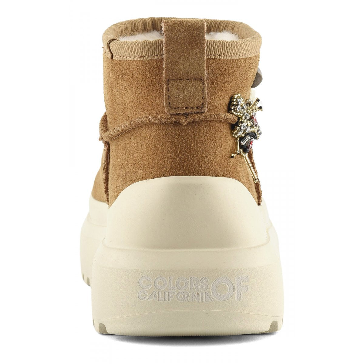 Stivale invernale con maxi suola sneaker e patch COLORS OF CALIFORNIA