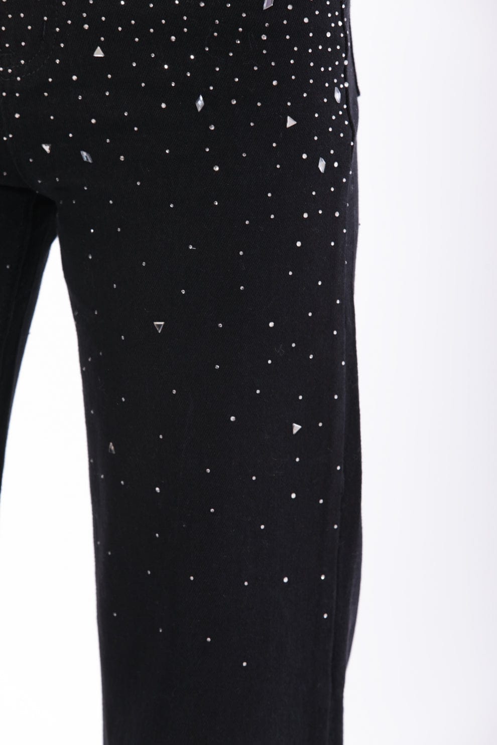 JEANS PALAZZO CON STRASS MIMI-MUA