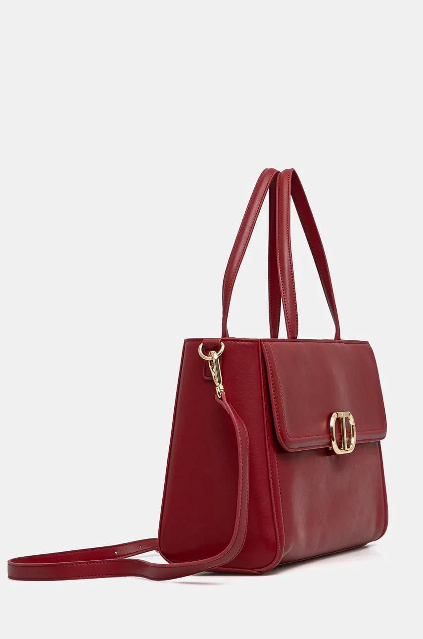 Borsa shopper ‘Brera’ con apertura Oval T TWINSET