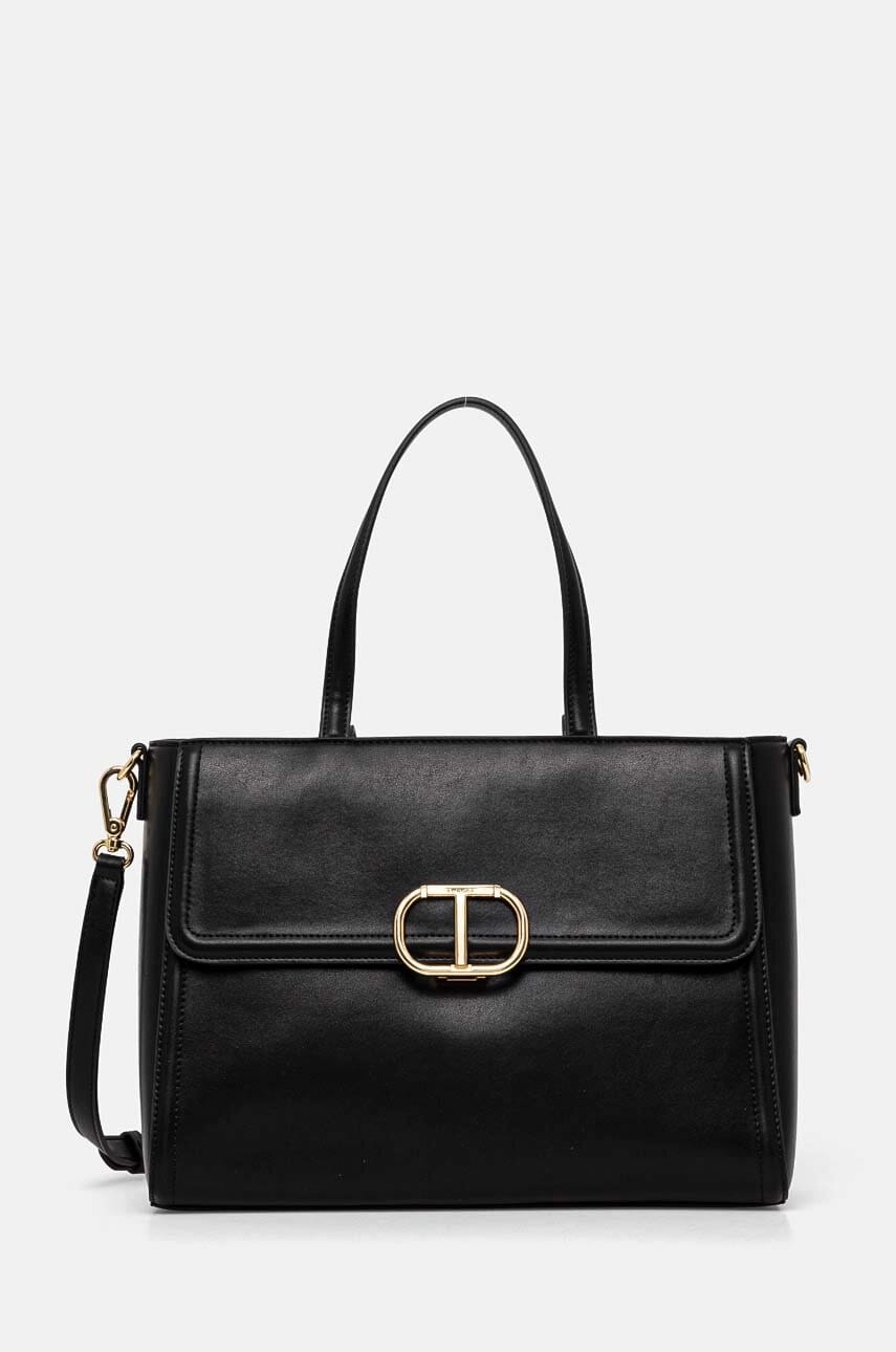 Borsa shopper ‘Brera’ con apertura Oval T TWINSET