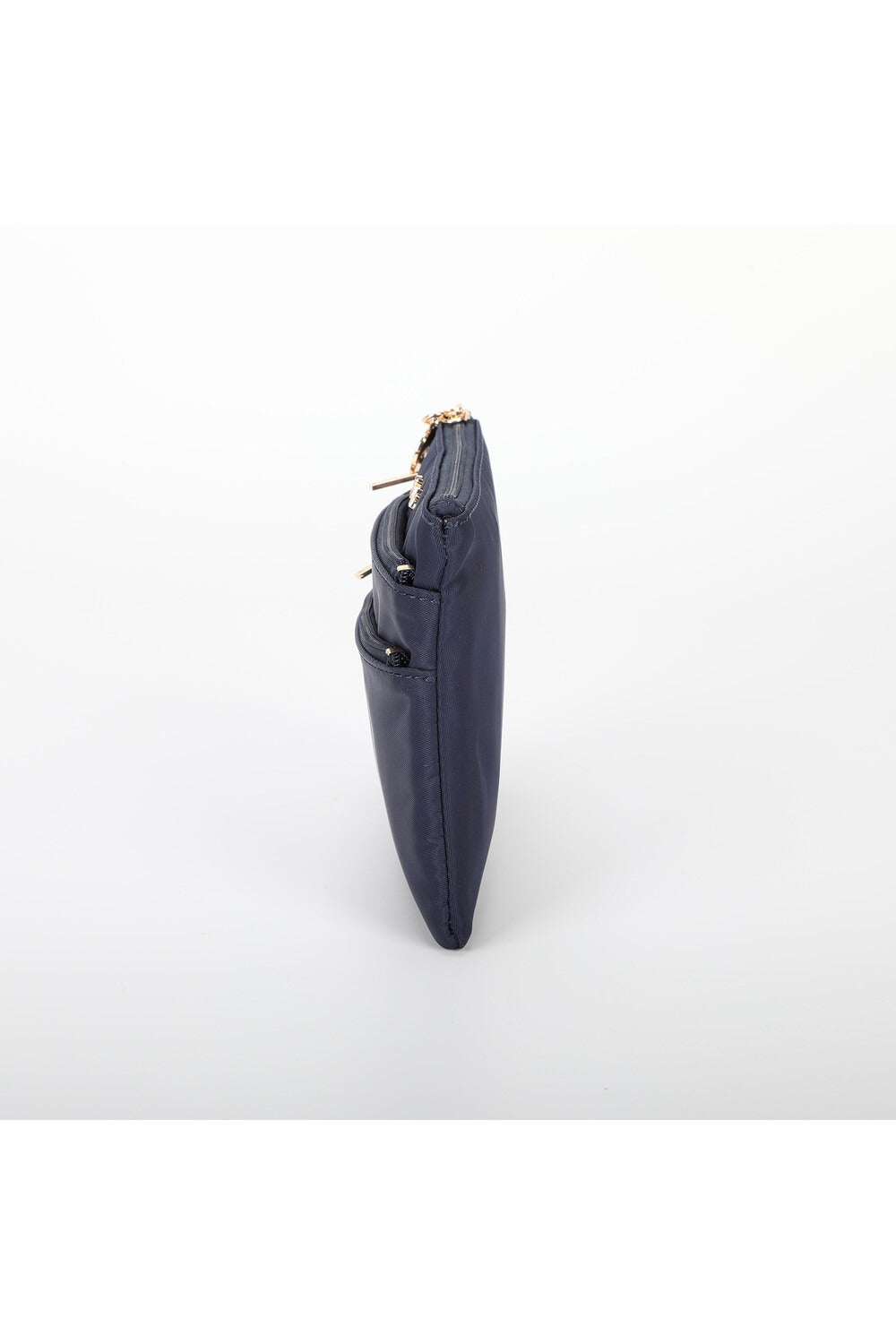 PORTAMONETE CON DOPPIA ZIP IN NYLON MIMI-MUA