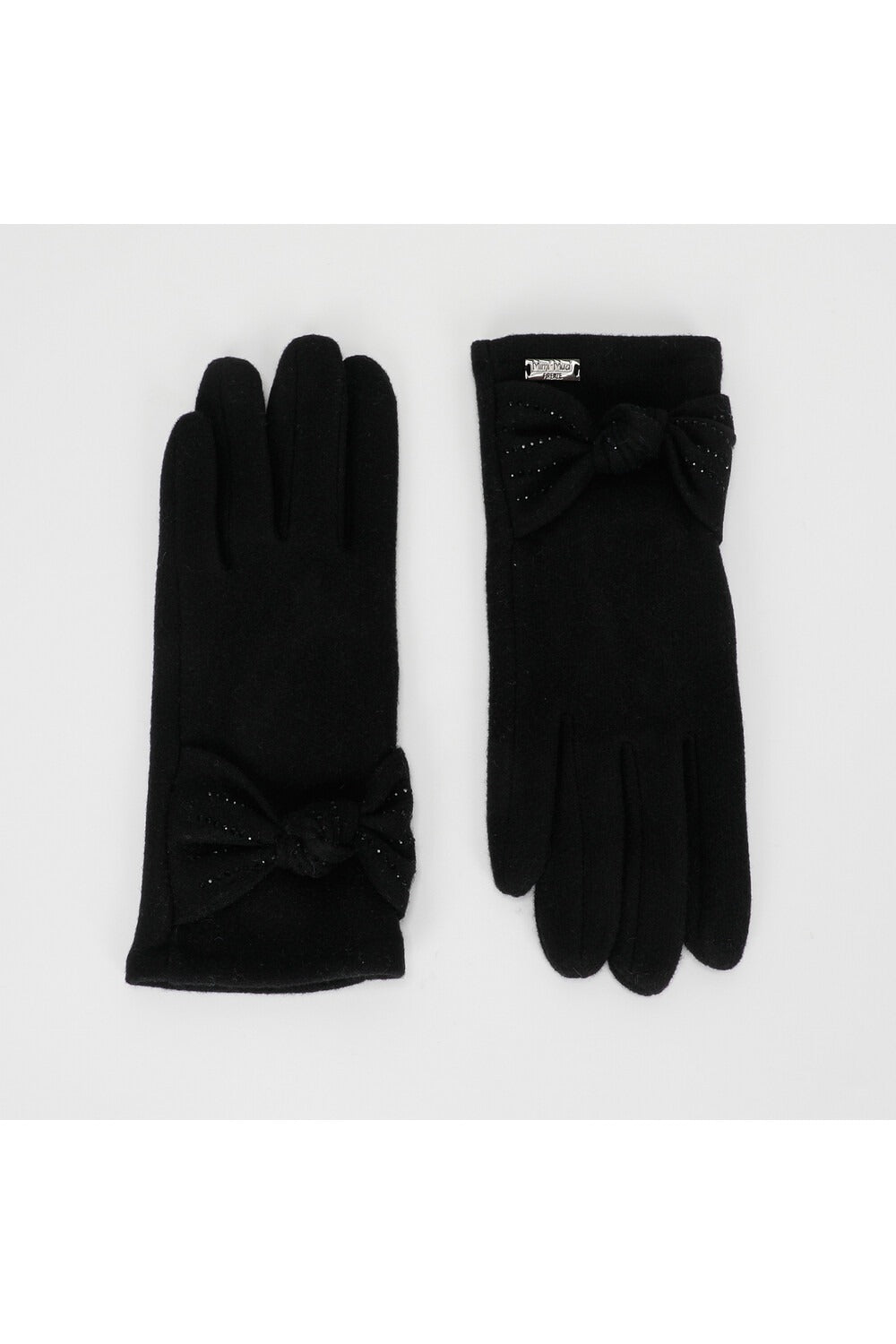 GUANTI CON FIOCCO E STRASS MIMI-MUA