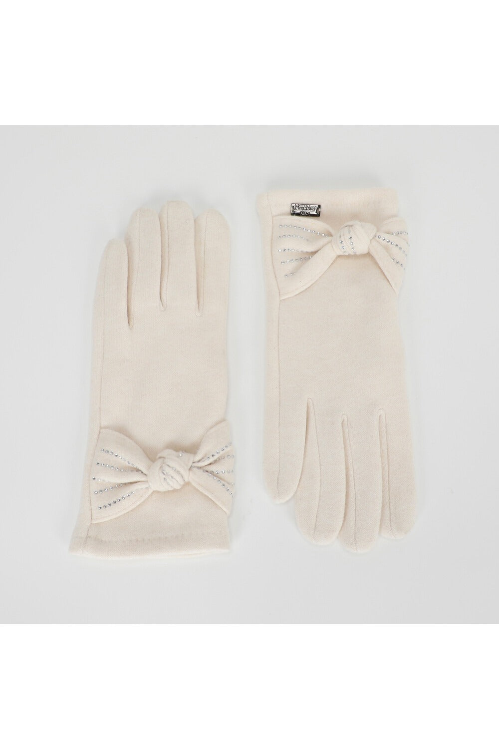 GUANTI CON FIOCCO E STRASS MIMI-MUA