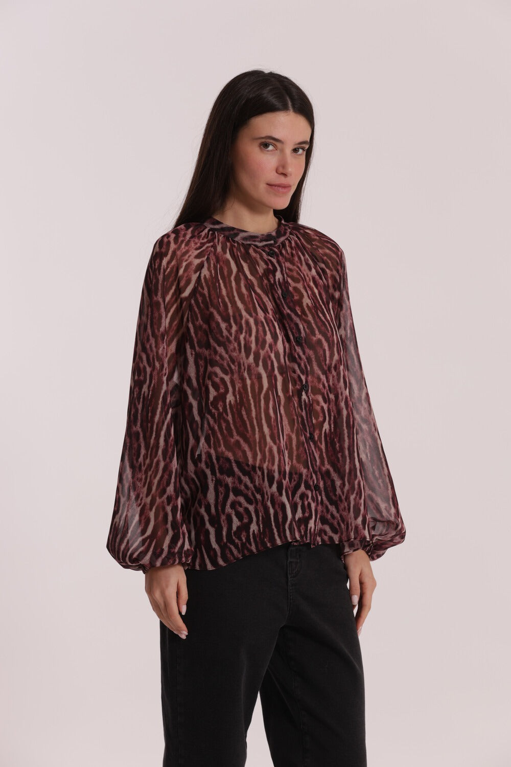 CAMICIA FANTASIA ANIMALIER MIMI-MUA