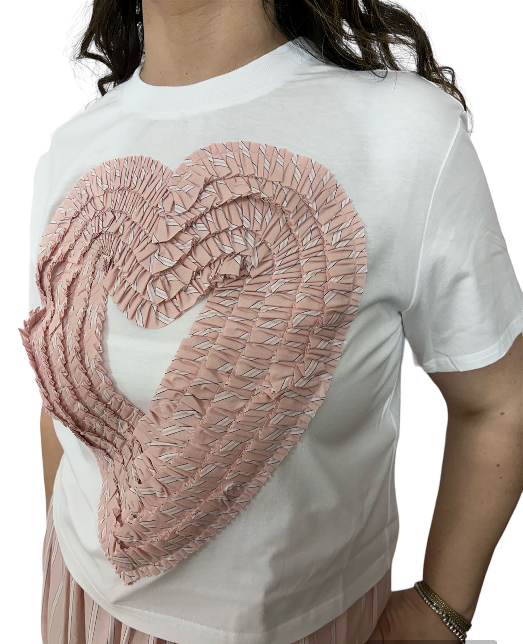 T-shirt con cuore TWINSET