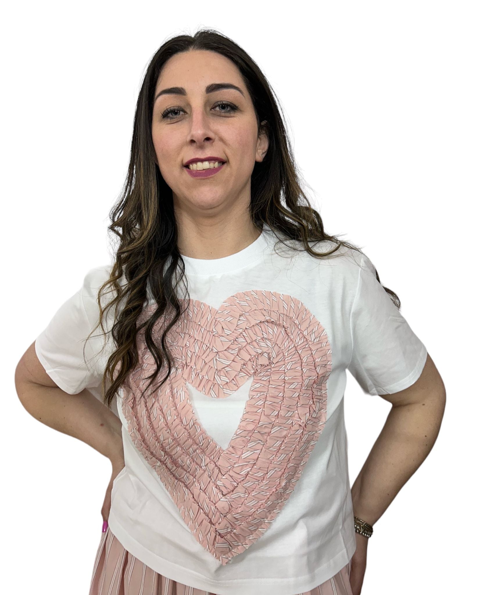 T-shirt con cuore TWINSET