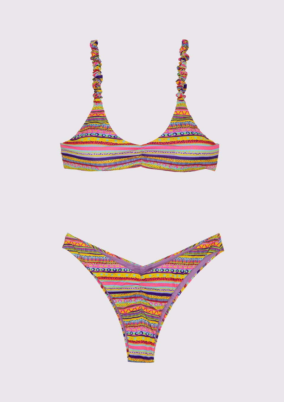 BIKINI TOP E SLIP AMERICANO FISSO SEASHELL MEFUI