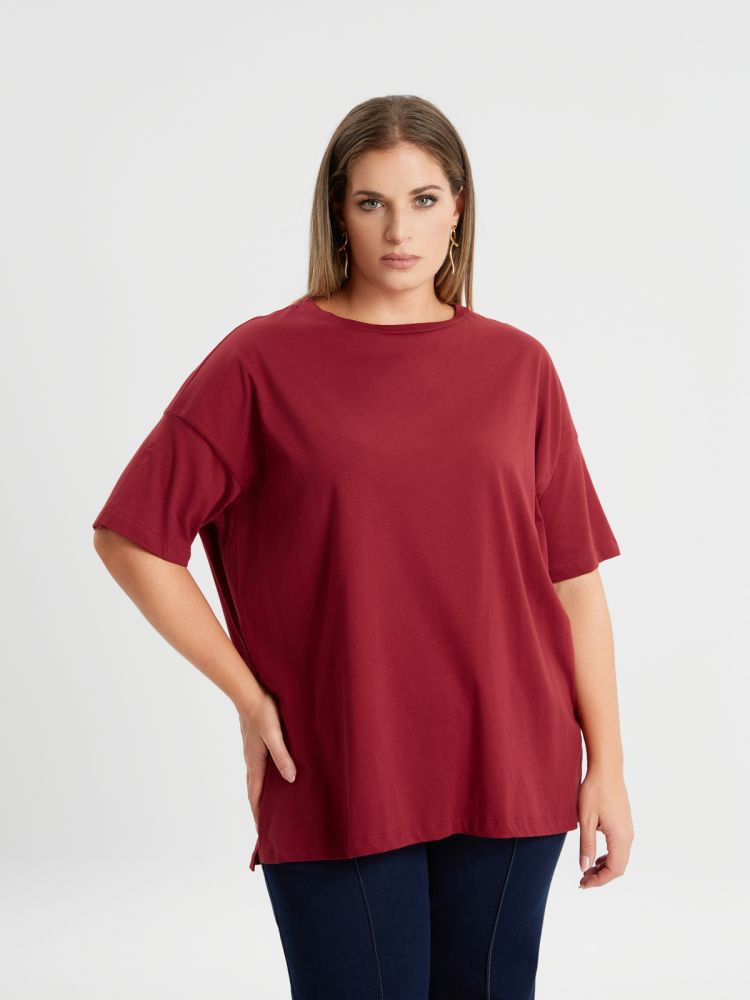 MAGLIA DARK RED MAT