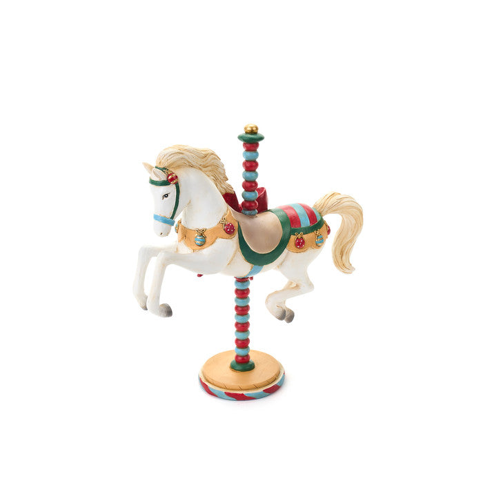 Cavallo in resina (26 cm) – La giostra di Amelie