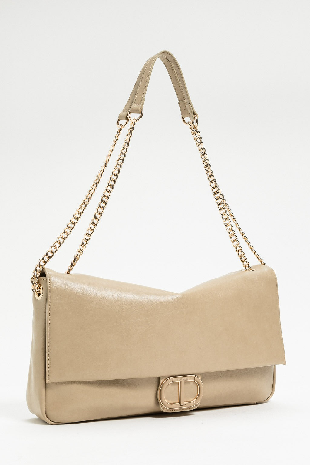 Borsa a tracolla morbida con Oval T Twinset