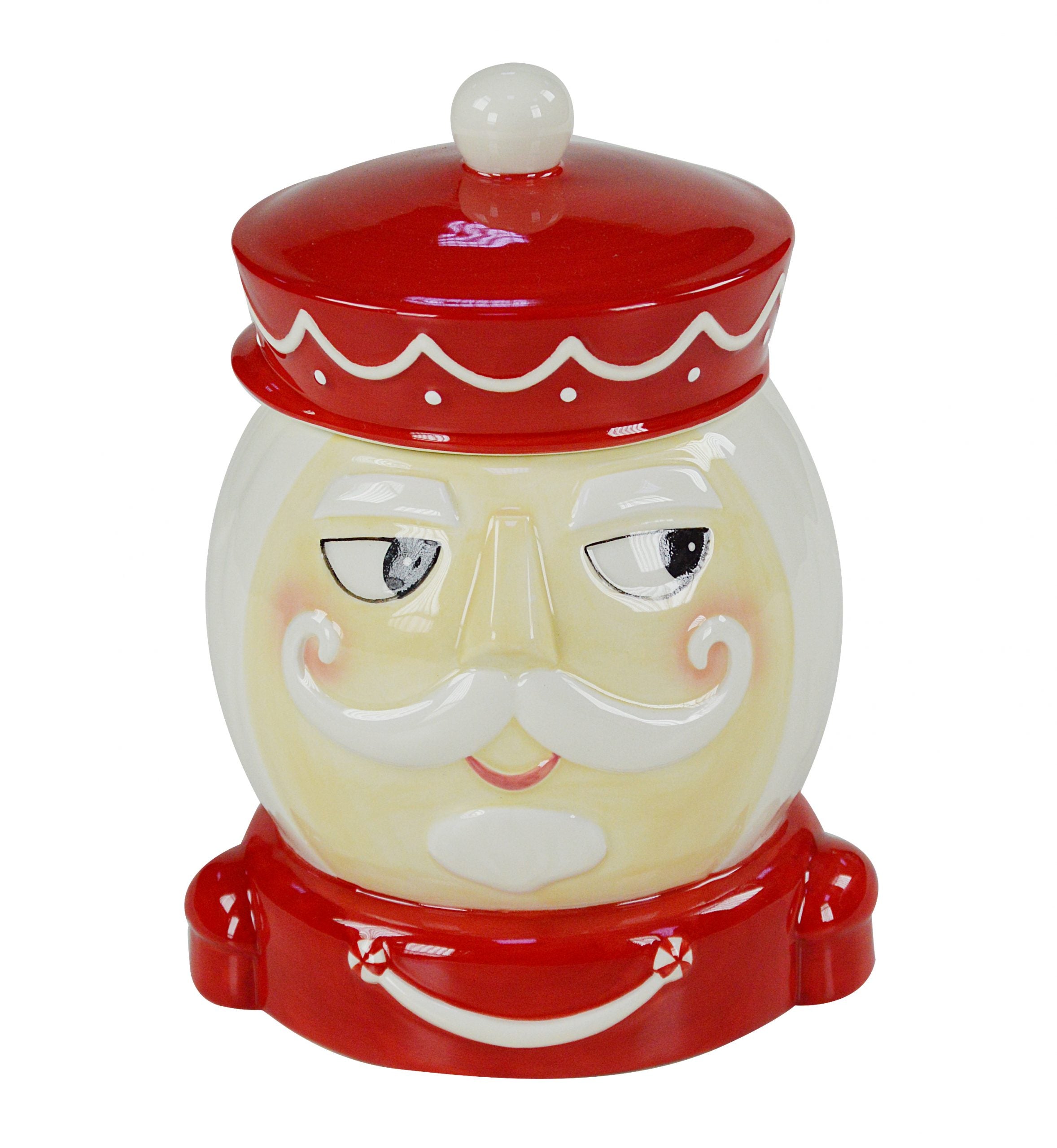 SCATOLA IN CERAMICA BABBO NATALE