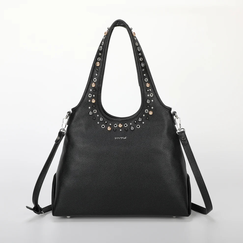 BORSA A SACCA CON BORCHIE MIMI-MUA