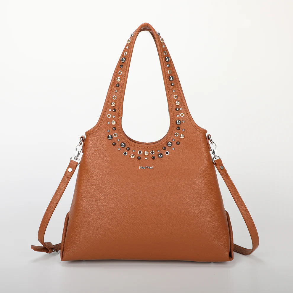 BORSA A SACCA CON BORCHIE MIMI-MUA