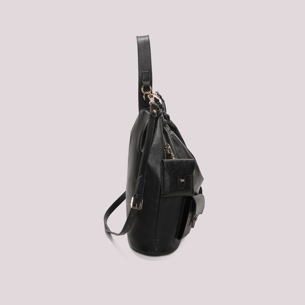 BORSA A SPALLA CON TASCHE MIMI-MUA