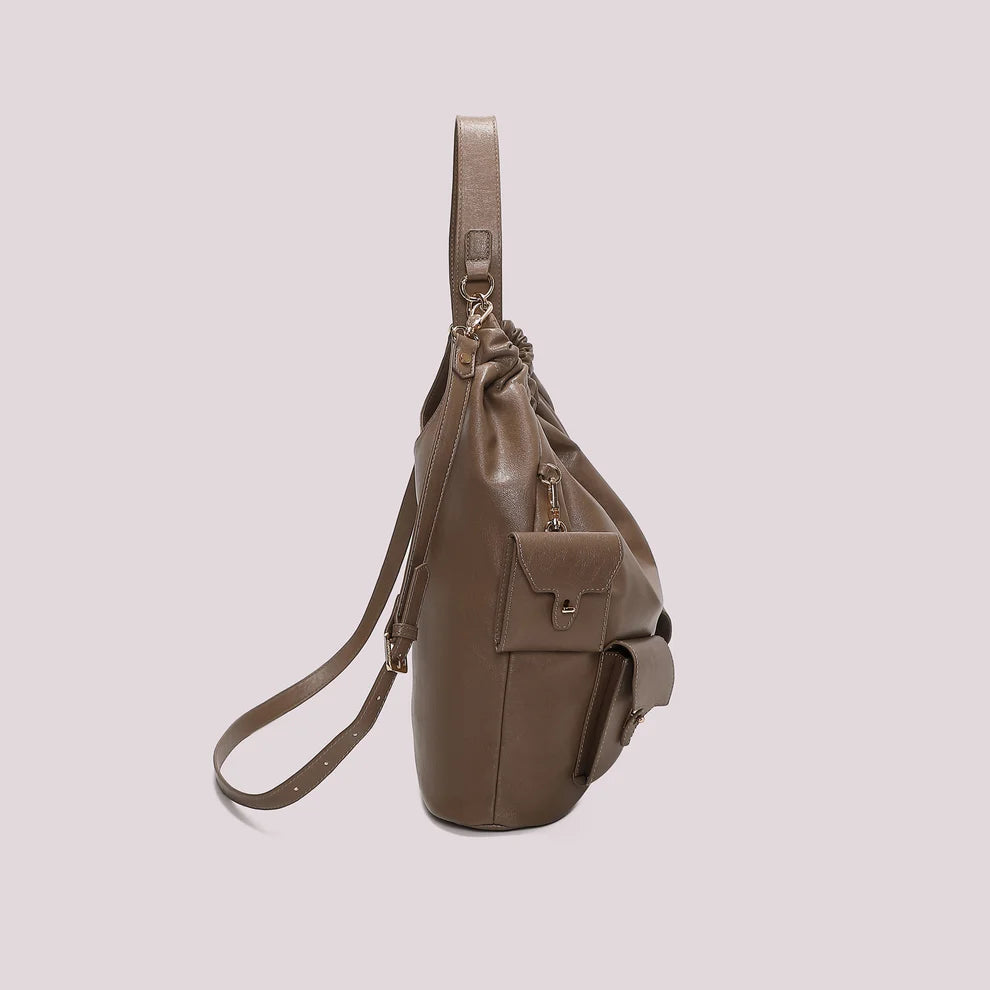 BORSA A SPALLA CON TASCHE MIMI-MUA