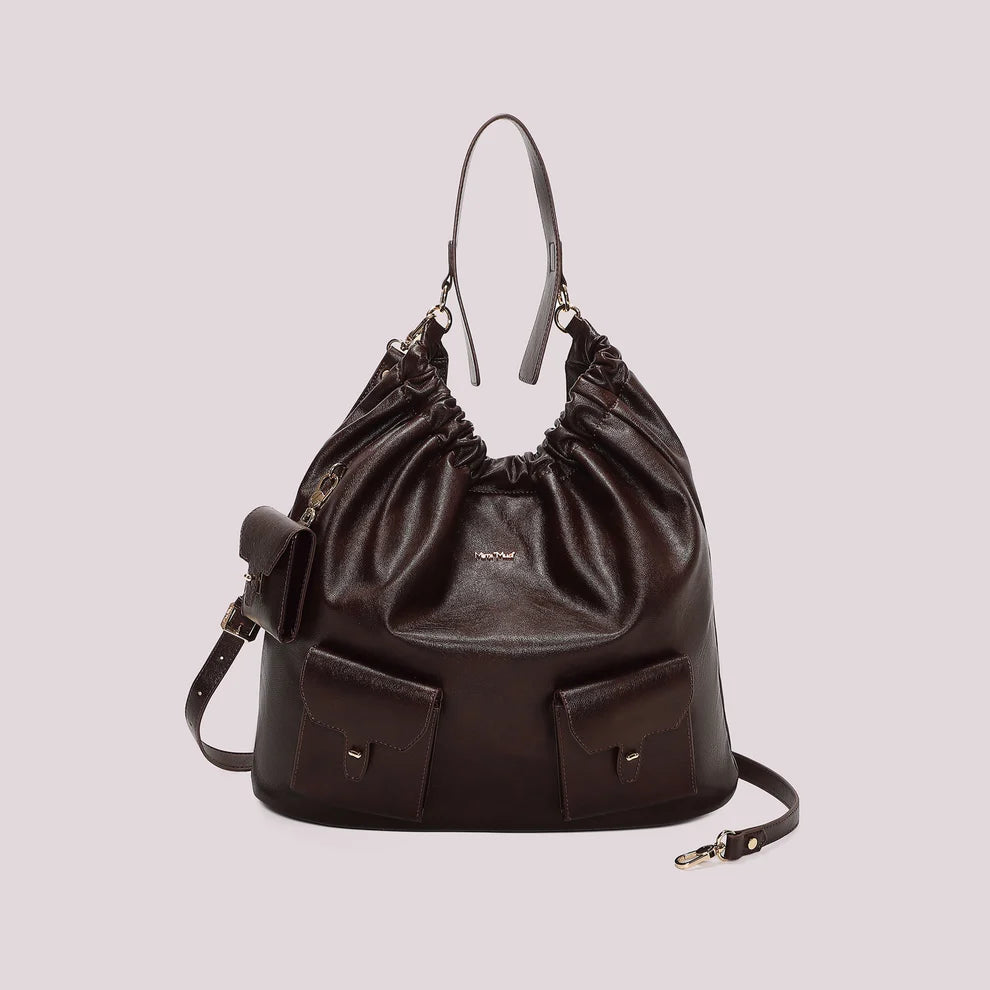 BORSA A SPALLA CON TASCHE MIMI-MUA