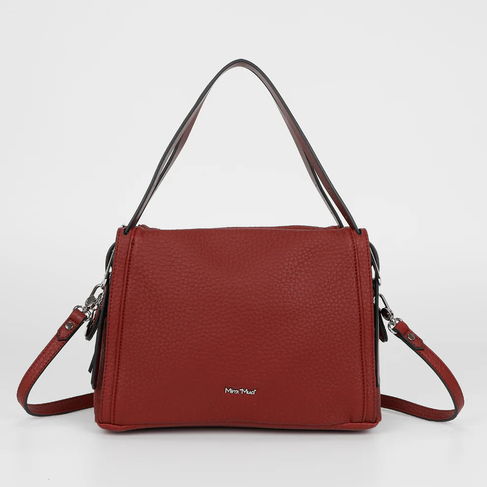 BORSA A MANO CON DOPPIO MANICO E CINTURINO MIMI-MUA