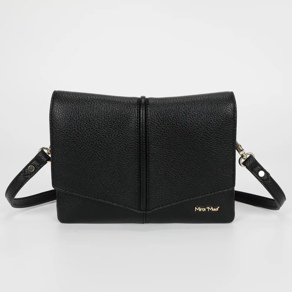BORSA A TRACOLLA CON PATTA E RIGA RIGIDA MIMI-MUA