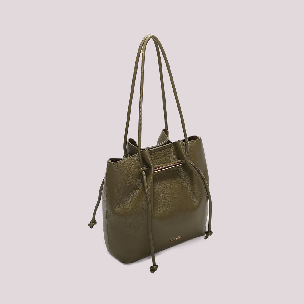 BORSA A SPALLA MEDIA CON LACCI LUNGHI MIMI-MUA