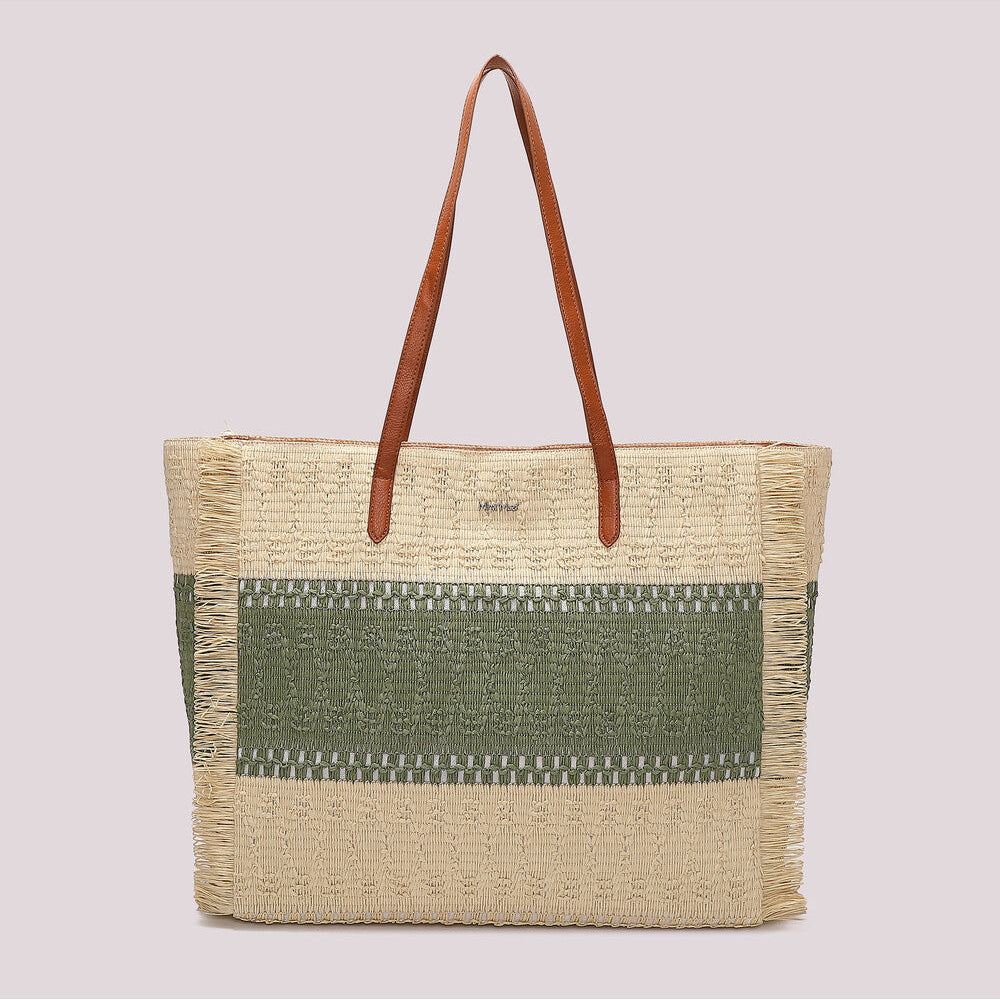 BORSA SHOPPER IN RAFFIA MIMI-MUA