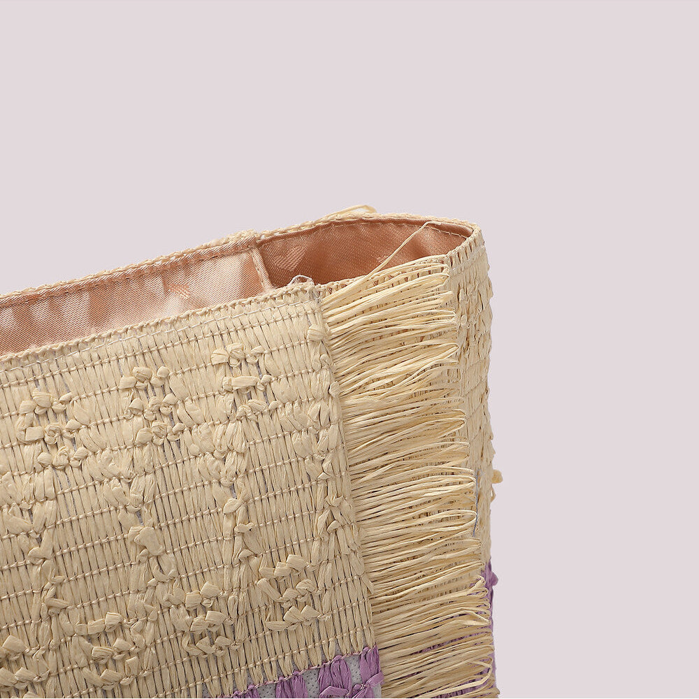 BORSA SHOPPER IN RAFFIA MIMI-MUA